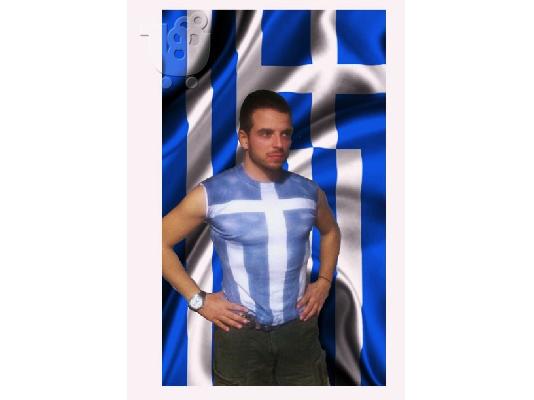 PoulaTo: ελληνικη σημαια 300 σπαρτιατες μπλουζα t shirt 1